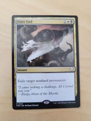 UTTER END magic the gathering mtg NM/M MOC Commander