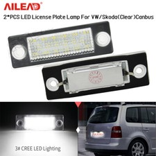 2 STÜCK Kennzeichenbelechtung für VW Touran/ Transporter T5/Golf MK5 Plus/Jetta3