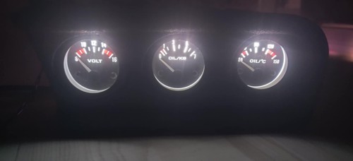 BMW E10 1502, 1602,1802,2002 TI TURBO,REPLICA CENTER CONSOLE TRIPLE GUAGE, FREE - Picture 12 of 14
