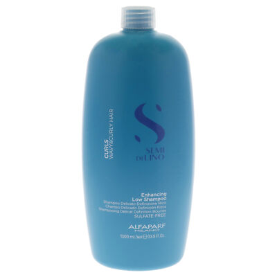 Semi Di Lino Curls Enhancing Low Shampoo by Alfaparf Milano for Unisex - 33.8 oz