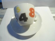 TAZZINA CAFFE' ESPRESSO ILLY COLLECTION 1993 - SERIE ARTI E MESTIERI - GINORI