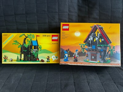 Lego 40567 Versteck im Wald & Lego 40601 Majistos Zauberwerkstatt NEU&OVP