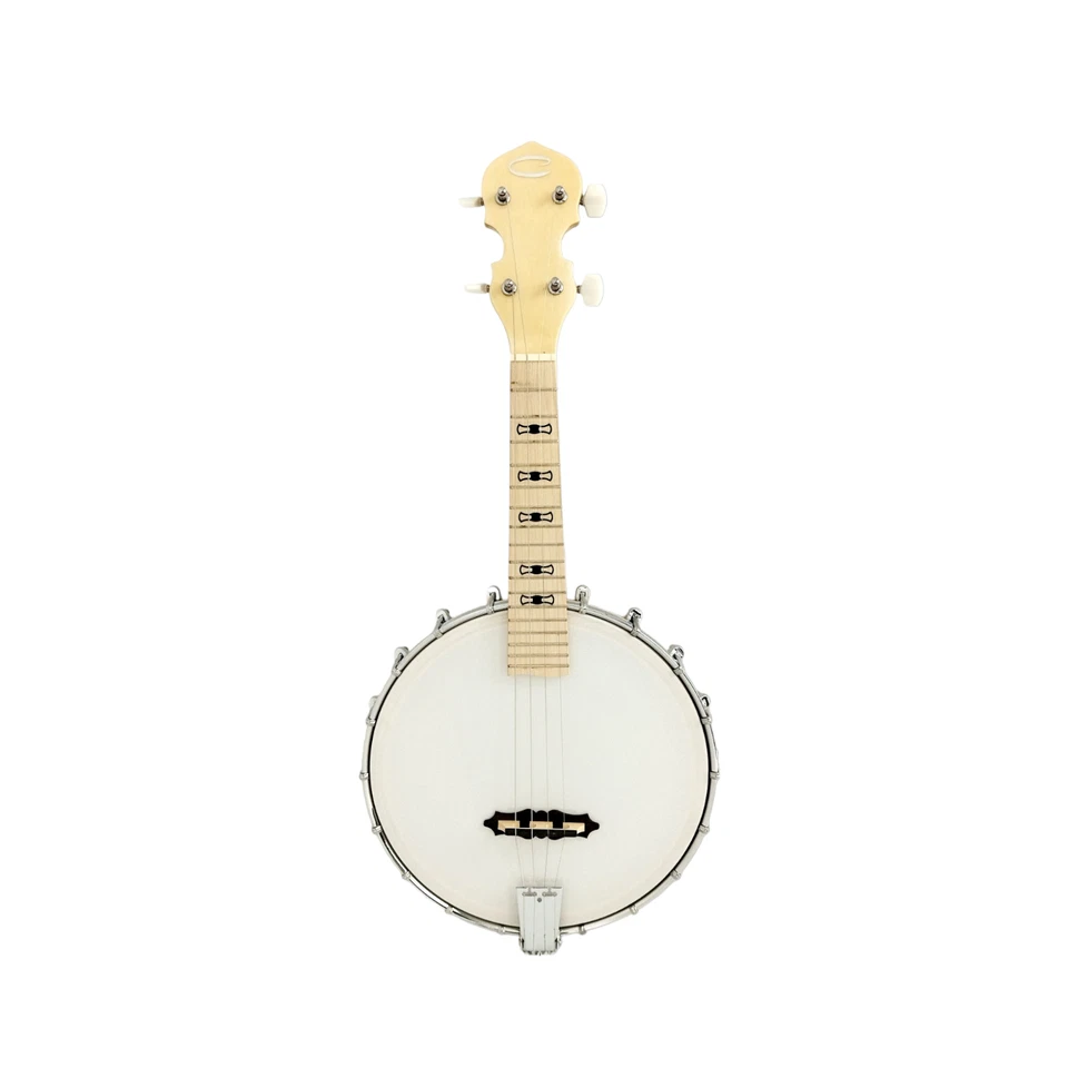 Caraya Concert Size All Maple Open-Back Banjo Ukulele,Banjolele,4-String |BJ24| - Image 2 of 4