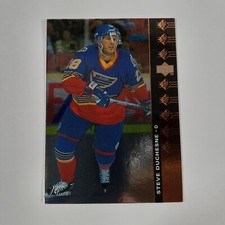 1995 Upper Deck SP #SP-158 Steve Duchesne St. Louis Blues