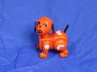 Fisher Price Little People Farm Dog Brown w/ Moving Head & Legs Vintage
