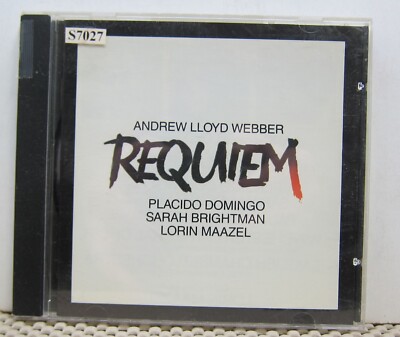 Requiem - Andrew Lloyd Webber - Domingo, Brightman, Maazel  London - CD  1985