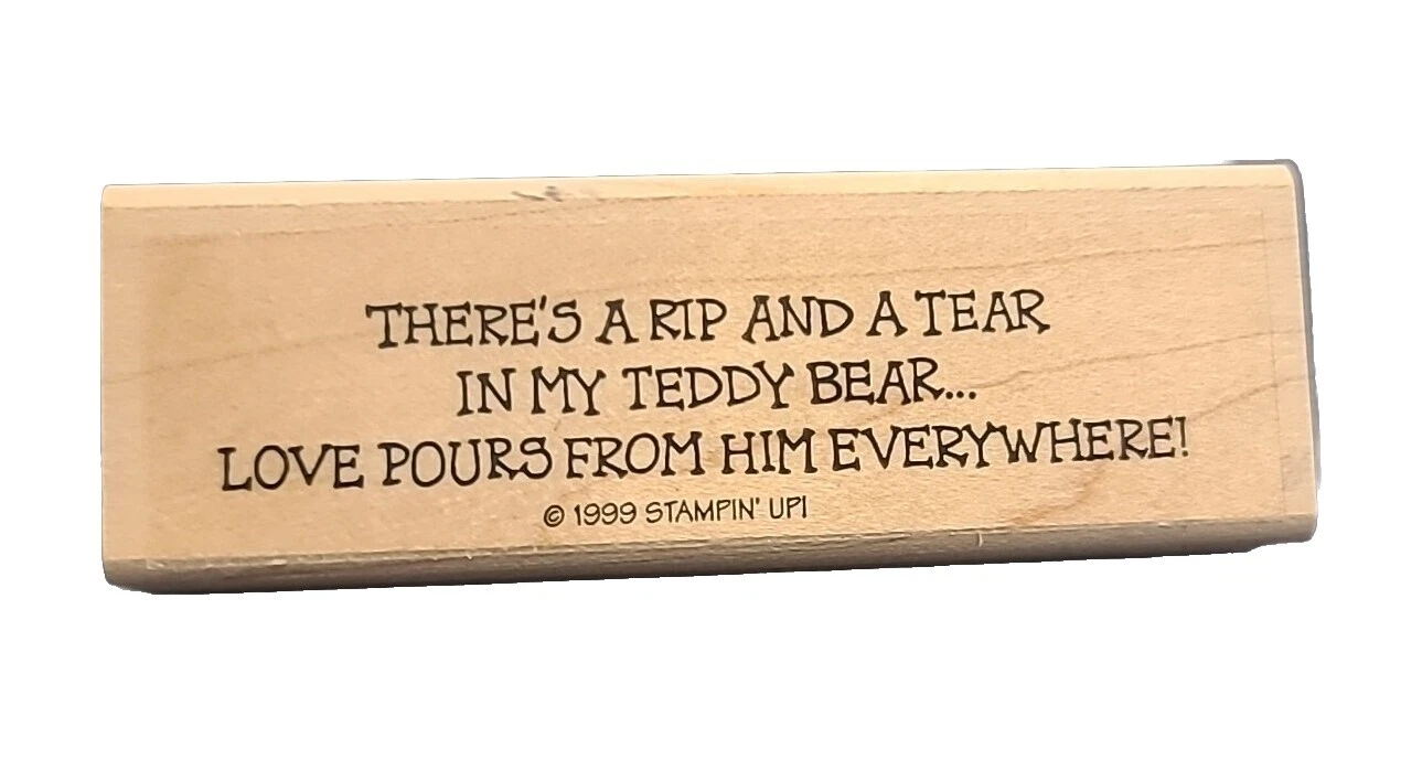 Stampin' Up! Juguetes, muñecas y osos Cruz Sellos