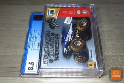 CGC 8.5 A+ - Monster Truck Madness Nintendo 64, N64 1999 NEW
