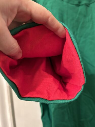NOS Vintage Single Stitch T Shirt Size Large Made in USA Green/Red New With Tags - Picture 2 of 4