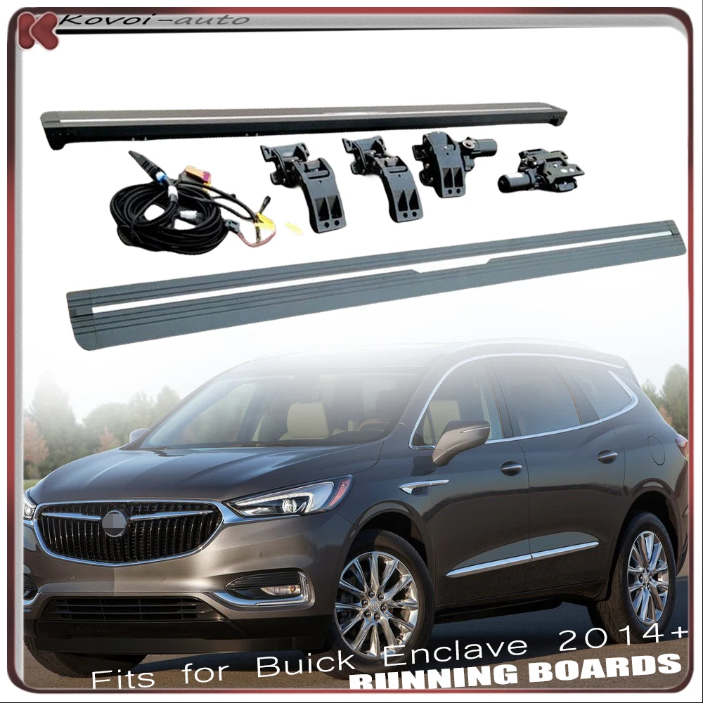 2 Pcs Deployable Electric Running Board Side Step Fit Buick