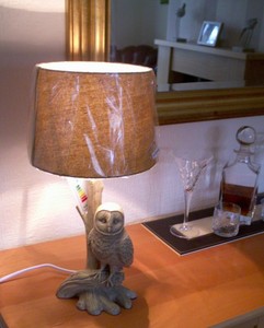 sainsburys owl table lamp