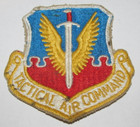 Vintage Tactical Air Command Patch — photo 1