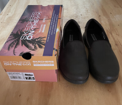 sketchers 7.5M Dark Brown On The Go Flex Women s Brand New In Box Super Comfy