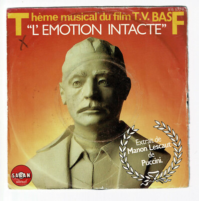 BASF Film TV-Serie Vinyl 45T 7'' MUSIKALISCHES THEMA - INTAKTE EMOTION -MANON LESCAUT