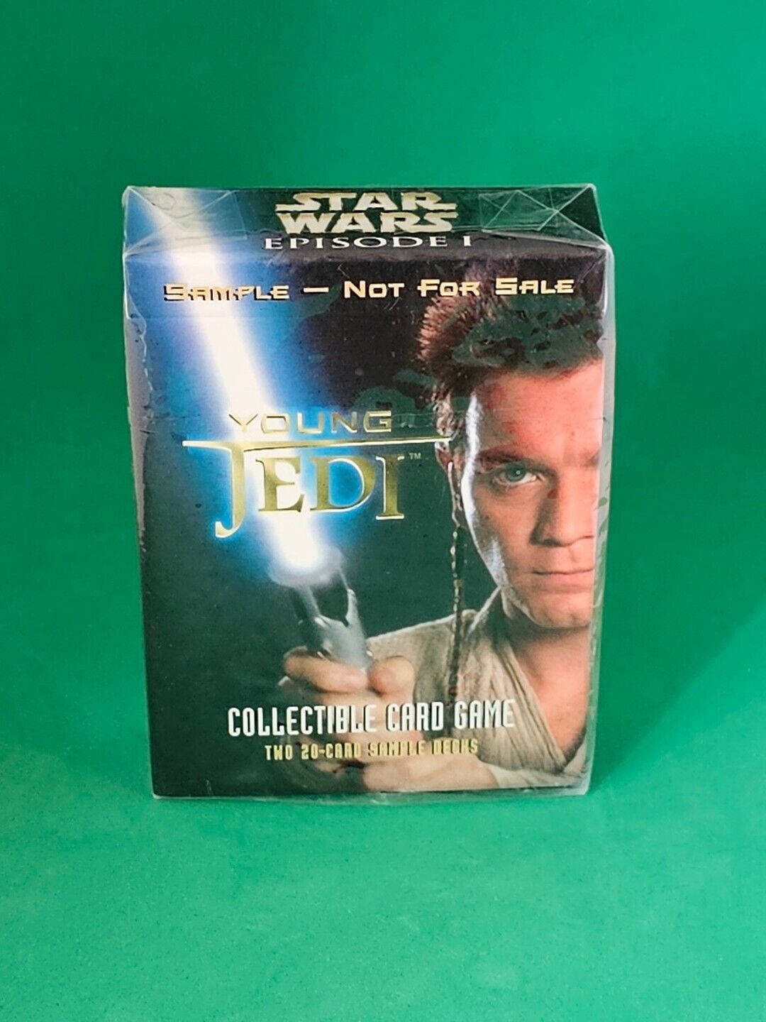 STAR WARS Episode 1 Young Jedi CCG Sample Starter Decks 1999 2 20-Card Decks NEW