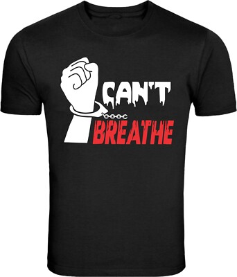  I Cant Breathe hand Black Lives Matter support ANTI RACISM  T-Shirt  Tee 