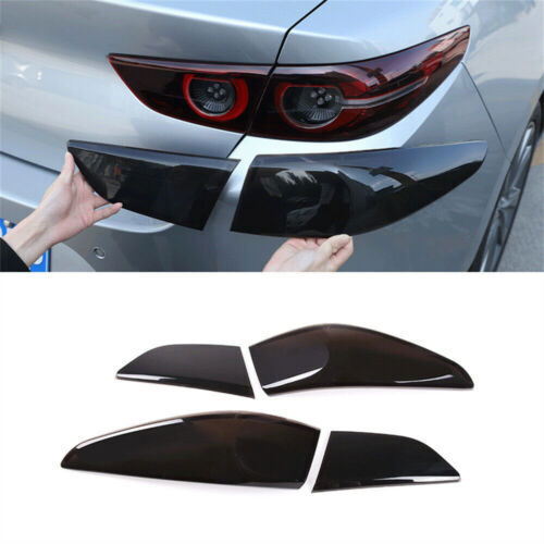 2020-2022 Mazda 3 Sedan Smoke Black Tail Light Guard Cover Trim