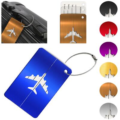 Rese Kofferanhänger Namensschld Gepäck Anhänger Schld Urlaub Flugzeug Trolley
