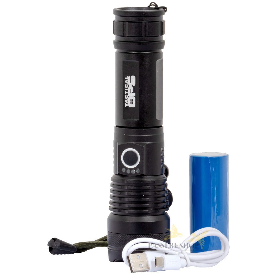 Lampe torche LED pour randonnée nocturne et bivouac Tactical Ops compacte