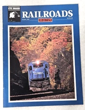 Oct 1992 CTC Board Railroads Illustrated Train Magazine New England Conrail Line