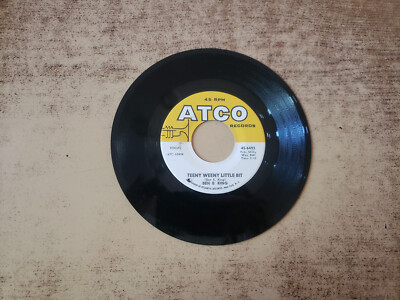 MEGARARE 1960s MINT-EXC Ben E. King   Teeny Weeny Little Bit/KATHERINE 6493 45