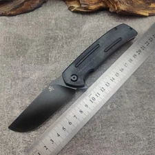Sitivien ST133 D2 Folding Knife, skinning hunting knife, Ball Bearing Pivot