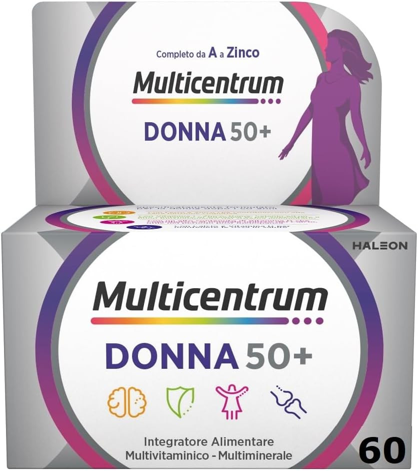 Segreto di Bellezza Donna 50+: Multivitaminico con Magnesio e Vitamine