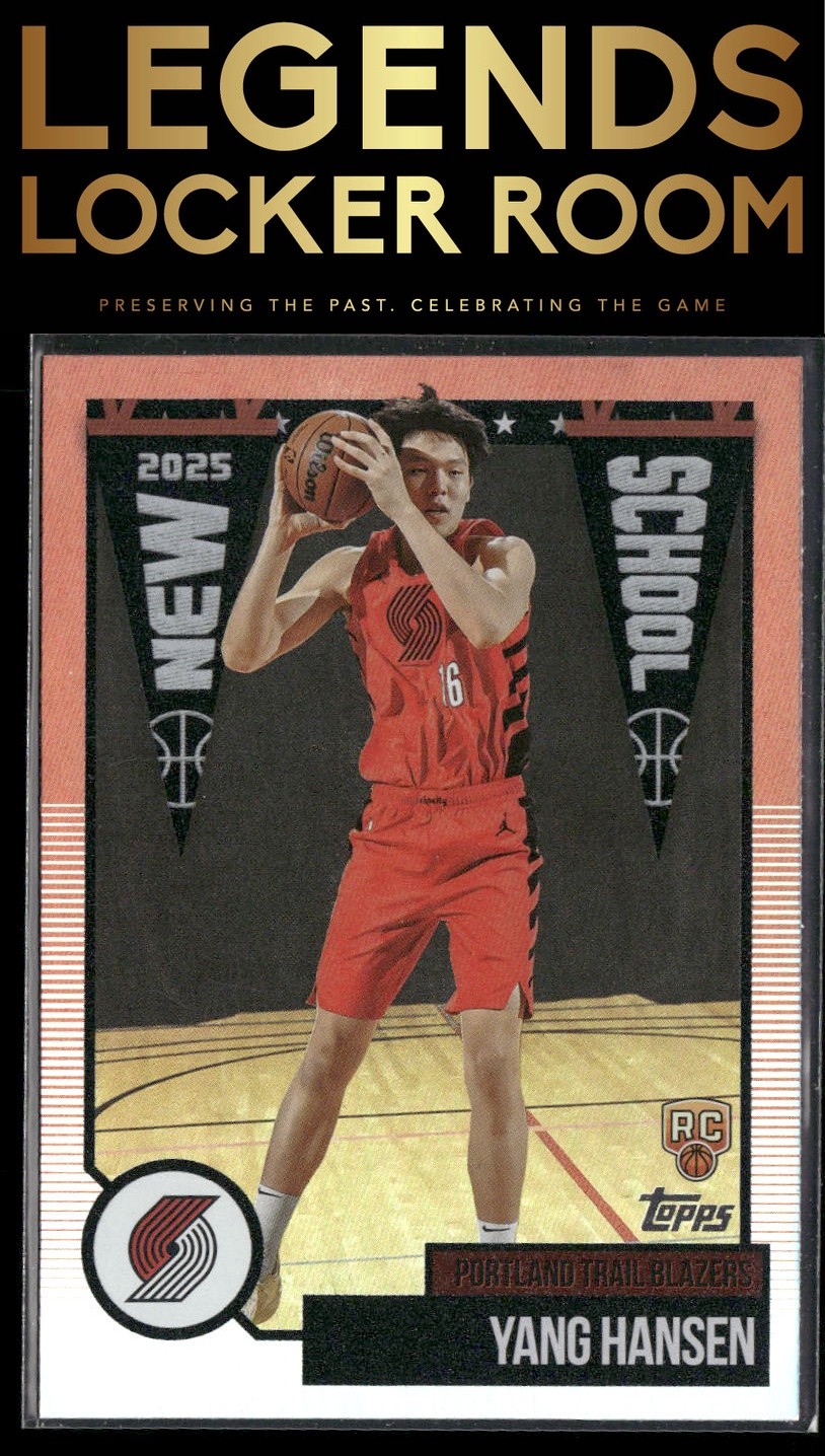 2025-26 Topps #NS-16 Yang Hansen New School
