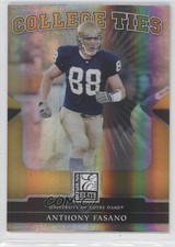 2006 Donruss Elite College Ties Gold 106/500 Anthony Fasano #CT-16 0a1