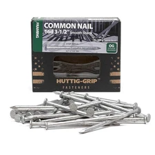 Huttiggrip 31/2 In Framing Common Nail 16d Size Outdoor Galvanized Finish 1 Lb P