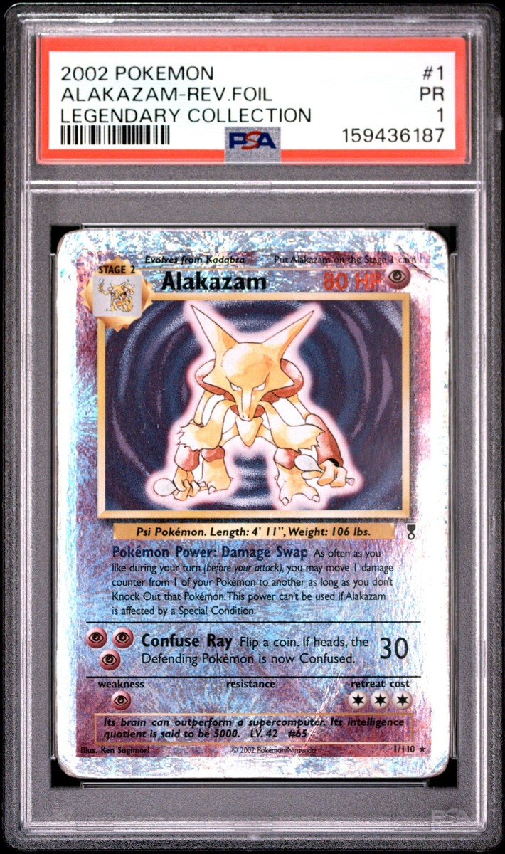 Alakazam 1/110 Legendary Collection Reverse Holo for sale online