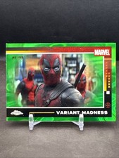 2025 Topps Chrome Deadpool Variant Madness #95 Green Lava SP 01/99 DL1
