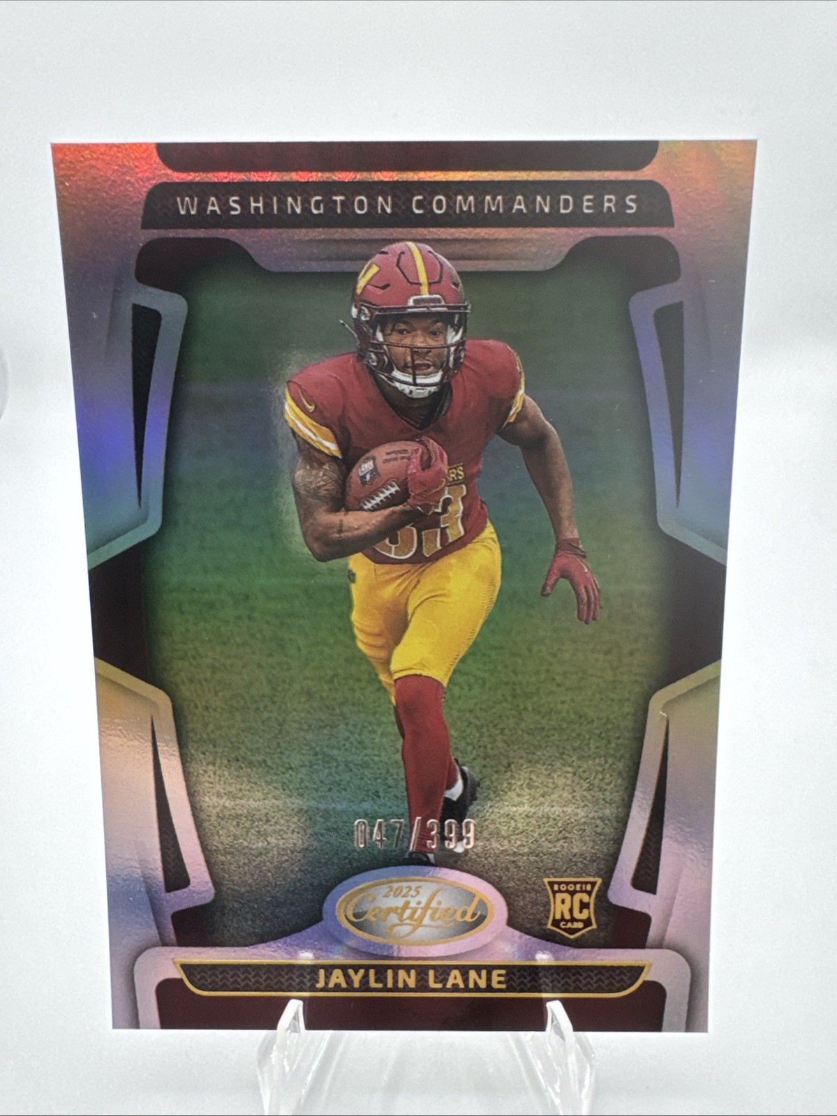 2025 Panini Certified #189 Jaylin Lane Mirror #/399