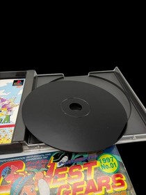 Tested and working. Arcade Gears for PS1. Includes walkthrough and box. So