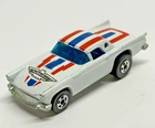 Vintage Hot Wheels 1978 '57 T-Bird White Blackwalls Flying Colors