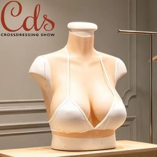 B-H Cup Realistic Breast Forms Silicone Fake Boobs For Crossdresser Drag Queen