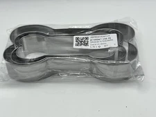 Cabilock 3pcs Stainless Steel Dog Cookie Cutter Baking Molds for Creative Treats