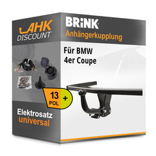 F�r BMW 4er Coupe 14-20 BRINK Anh�ngerkupplung starr + 13polig E-Satz NEU