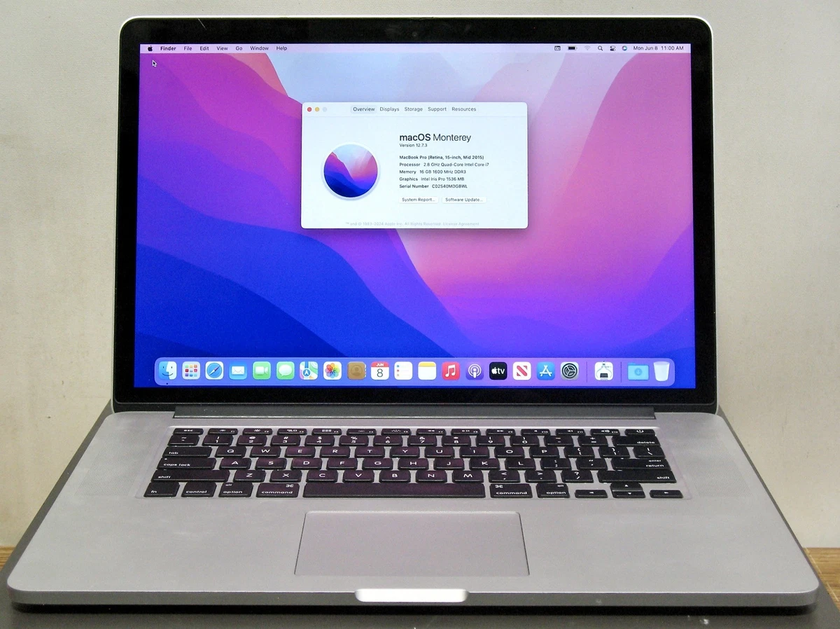 Preços baixos em 2015 Apple MacBook Pro Laptops | eBay