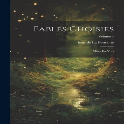 Fables Choisies Mises En Vers Volume 4 Jean De La Fontaine Paperb