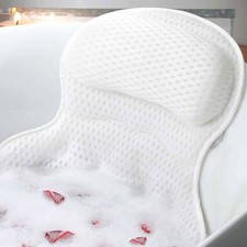 Bath Pillow Bathtub Pillow, Luxury Bath Pillows for Tub Neck and Back Support, B