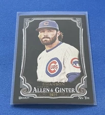 2024 Topps Allen & Ginter X #10 Dansby Swanson Chicago Cubs