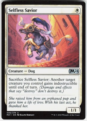 Selfless Savior U Core Set 2021 36 NM