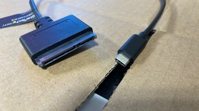 StarTech USB 3.1 Gen 2 (10Gbps) Adapter Cable for 2.5 SATA Drives with USB-C