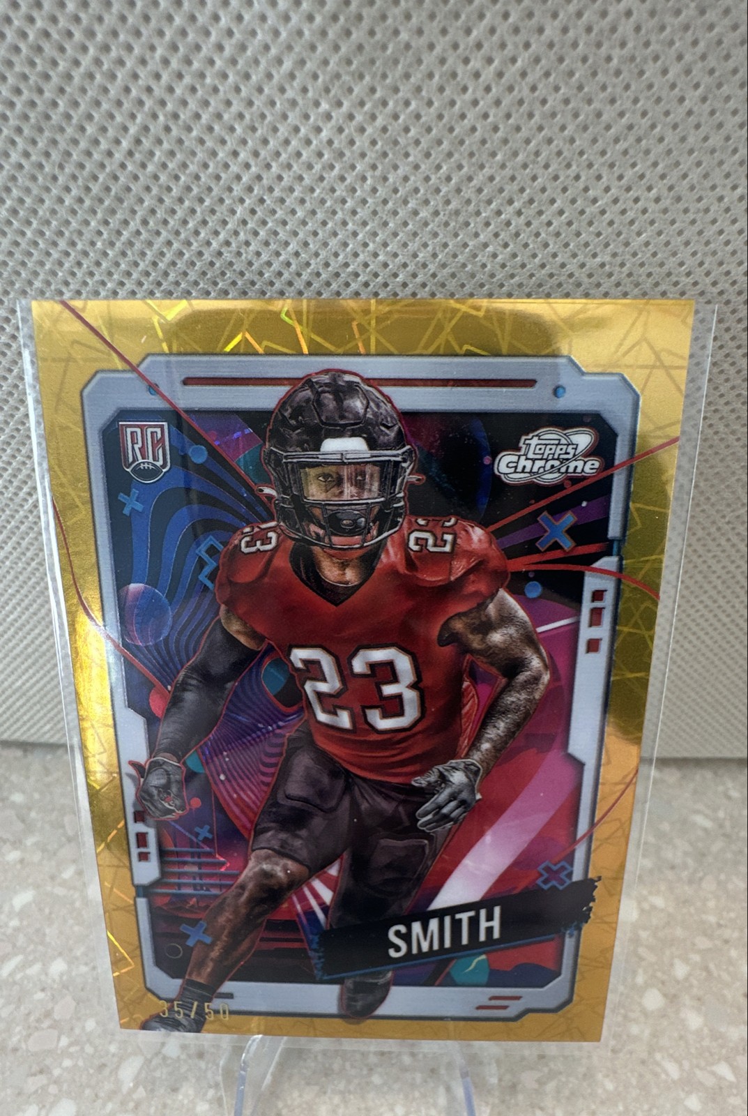 Tykee Smith Topps Cosmic Chrome #190 Gold Interstellar