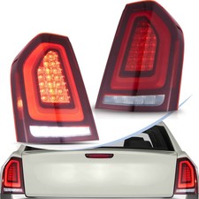 Vland 2x Full Led Tail Lights For 2011-2014 Chrysler 300c Wstart-up Animation Vland 2x Full Led Tail Lights For 2011-2014 Chrysler 300c Wstart-up Animation
