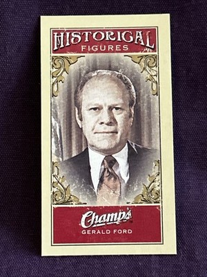 2009-10 Upper Deck Champ's Historical Figures Gerald Ford #574