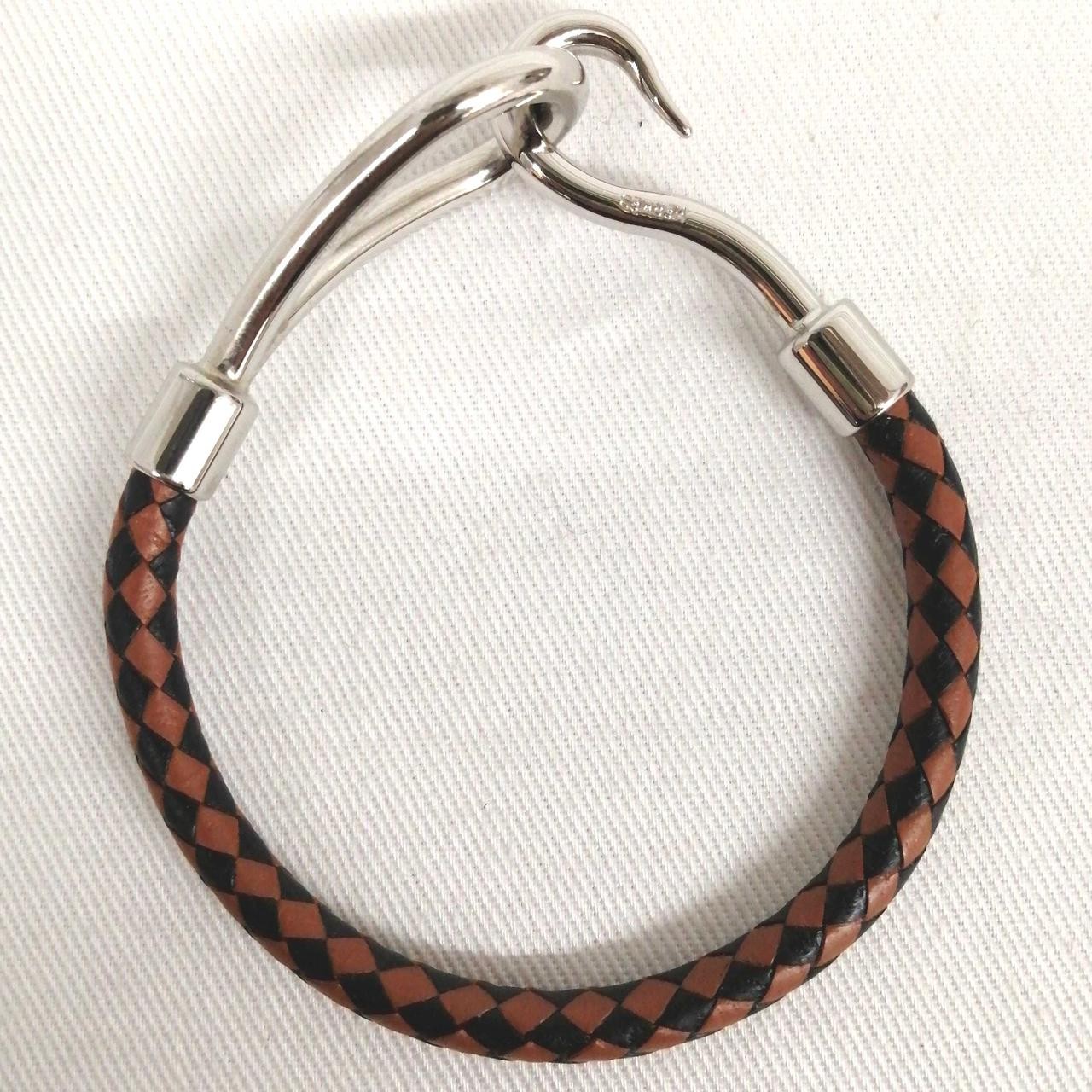 Hermes Genuine Leather Bracelet for Men and Women