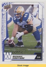 2020 Upper Deck CFL Blue Michael Couture #76 READ r6v