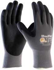 12 PAIRS MAXIFLEX 34-874T ULTIMATE NITRILE GRIP COATED WORK GLOVES SIZE 8 M